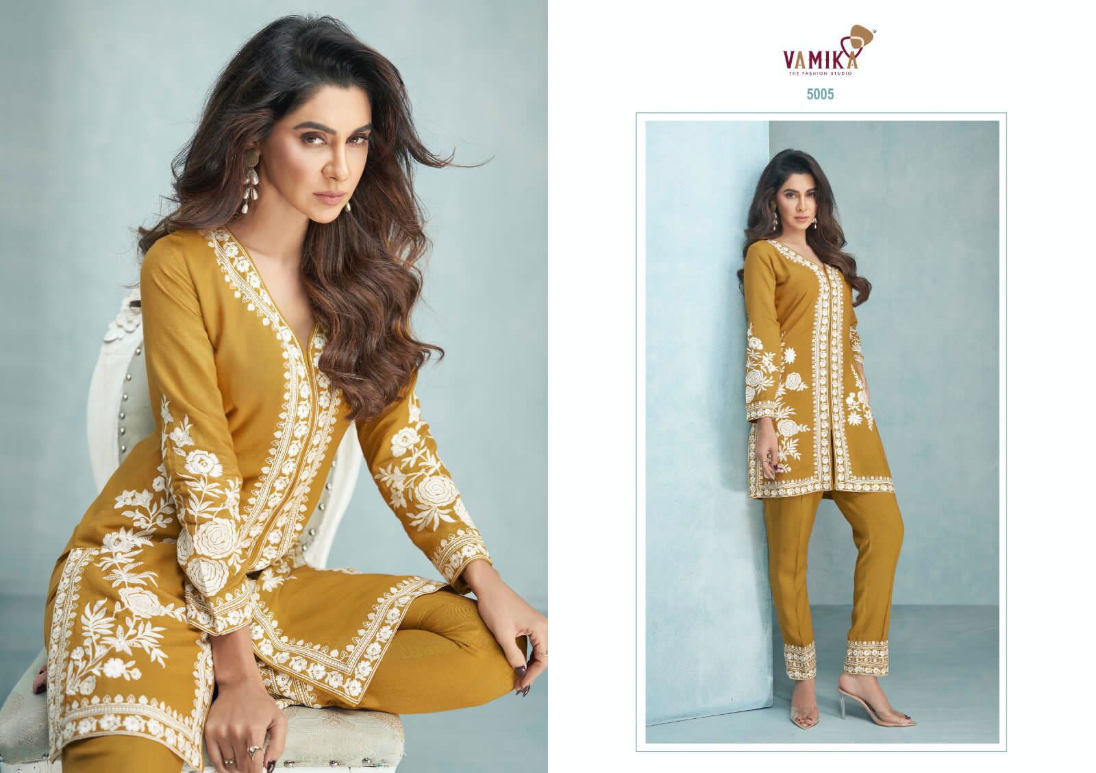 Veera By Vamika Styles Western Top With Bottom Wholesale Shop In Surat
